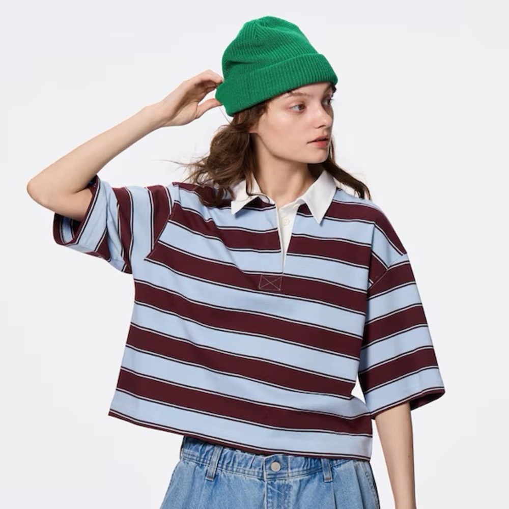 Gu Striped Rugger Shirt